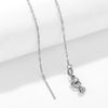 Wholesale Stainless Steel And Titanium Steel Ochain Clavicle Necklace With Geometric Beaded Pendant And Real Gold Plating For Women