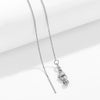 Wholesale Stainless Steel And Titanium Steel Ochain Clavicle Necklace With Geometric Beaded Pendant And Real Gold Plating For Women