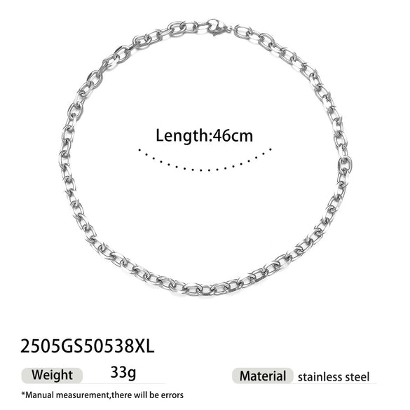 Wholesale Stainless Steel And Titanium Steel Women's Necklace With Conch Starfish Sun Patterns Electroplated Cross Chain Cuban Chain In Ins Nature Style