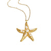 Wholesale Stainless Steel Animal Starfish Beaded Pendant Necklace Jewelry