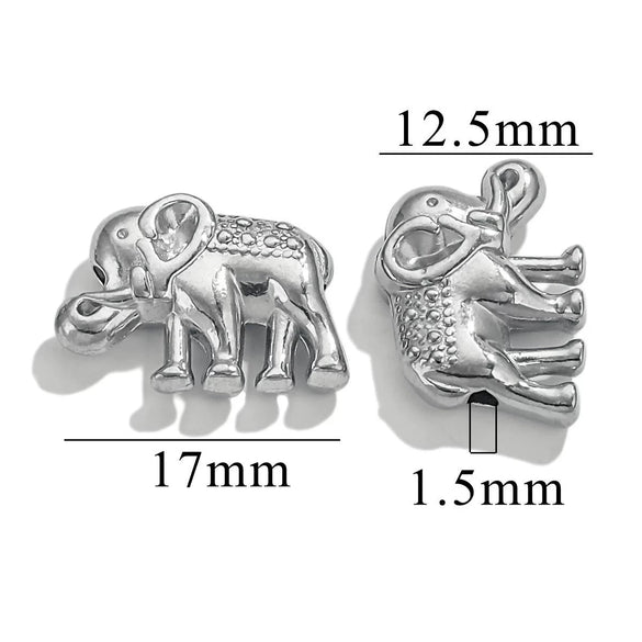Wholesale Stainless Steel Animal Totem Jewelry Pendant Electroplated Handmade For Bracelet And Necklace