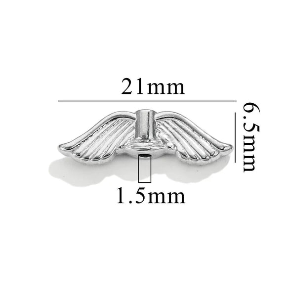 Wholesale Stainless Steel Animal Totem Jewelry Pendant Electroplated Handmade For Bracelet And Necklace