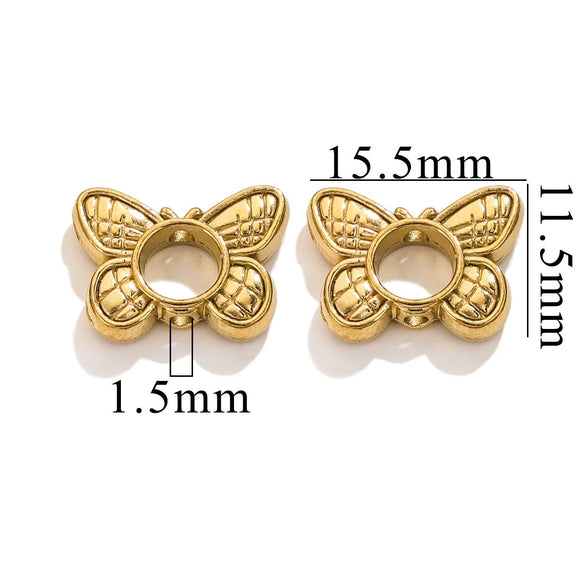 Wholesale Stainless Steel Animal Totem Jewelry Pendant Electroplated Handmade For Bracelet And Necklace