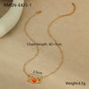 Wholesale Stainless Steel Animal Zodiac Geometric Ring Jewelry Light Luxury Style Electroplated
