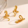 Wholesale Stainless Steel Animal Zodiac Hippocampus Women's Ring With Electroplating