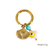 Wholesale Stainless Steel Animal Zodiac Original Design Hoop Earrings For Women With Vacuum In Furnace Electroplating