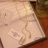 Wholesale Stainless Steel Animal Zodiac Pattern Pull Out Butterfly Pendant Long Sweater Chain Pig Nose Necklace Jewelry