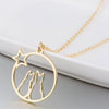 Wholesale Stainless Steel Animal Zodiac Pendant Necklace With Ochain Light Luxury Electroplated For Women