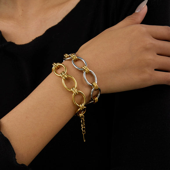Wholesale Stainless Steel Animal Zodiac Style Electroplated Bracelet For Women