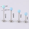 Wholesale Stainless Steel Australian Gem Fashion Ol Round Bead Polishing Ear Ring