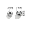 Wholesale Stainless Steel Bead Accessories With Hirback Pattern And Electroplating Process Light Luxury Style Drum Beads