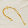 Wholesale 316L Stainless Steel Beads Twisted Chain Doublelayer Stacked Fivepointed Star Electroplated Women's Bracelet
