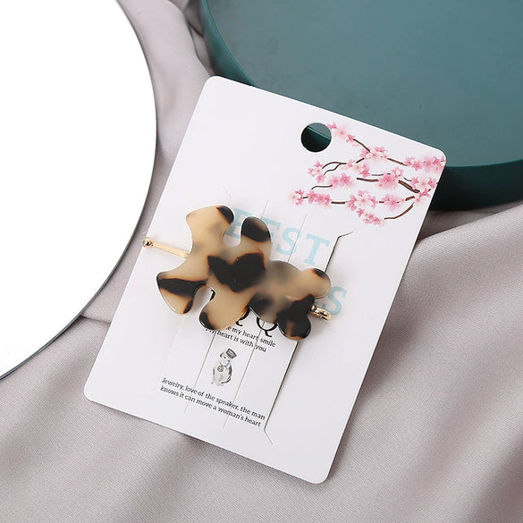 Wholesale Stainless Steel Bear Animal Hairpin Electroplated For Women Girls Cute Style