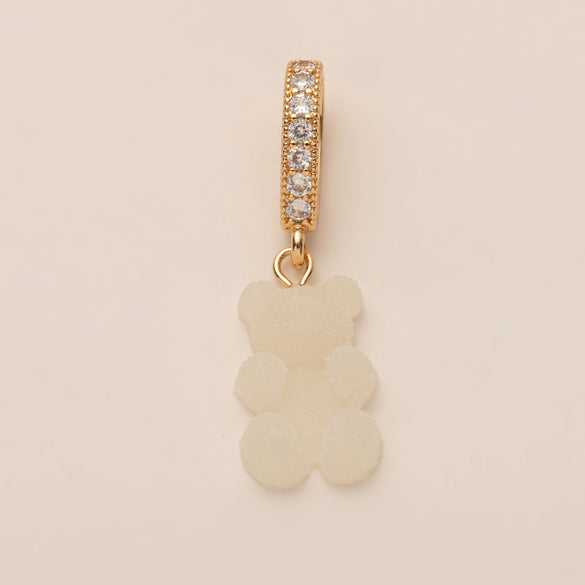 Wholesale Stainless Steel Bear Pendant Accessories With Electroplating Design