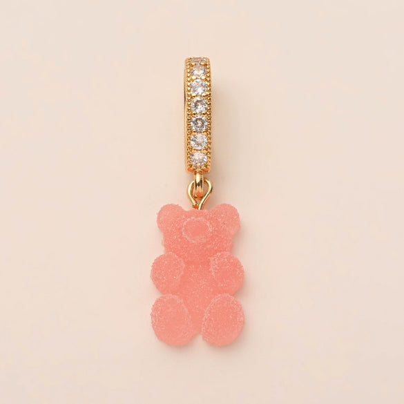 Wholesale Stainless Steel Bear Pendant Accessories With Electroplating Design