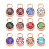 Wholesale Stainless Steel Birthstone Pendant Jewelry Accessories With Electroplating