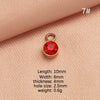 Wholesale Stainless Steel Birthstone Pendant Jewelry Accessories With Electroplating