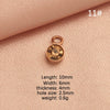 Wholesale Stainless Steel Birthstone Pendant Jewelry Accessories With Electroplating