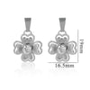 Wholesale Stainless Steel Bow And Butterfly Pendant Necklace For Ladies With 18K Gold Plated Electroplating