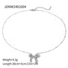 Wholesale Stainless Steel Bow Earrings With 18K Gold Electroplating Fashionable And Stylish For Women