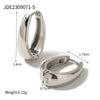 Wholesale Stainless Steel Bow Heart Shape Earrings For Women With Electroplating Design And Zircon