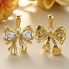 Wholesale Stainless Steel Bow Jewelry Pendant With Electroplating Craft And Handmade Style
