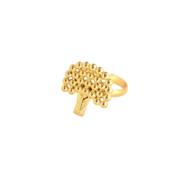 Wholesale Stainless Steel Bow Ring Electroplated Fashion Jewelry For Women