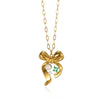 Wholesale Stainless Steel Bow Star Geometric Light Luxury Women's Necklace With Electroplating