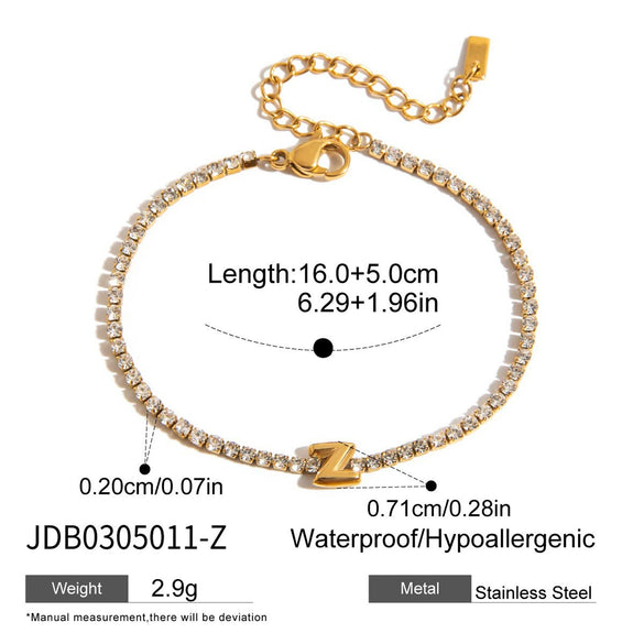 Wholesale Stainless Steel Bracelet With Balloon Shape And English Letters Hand Decorated And Electroplated