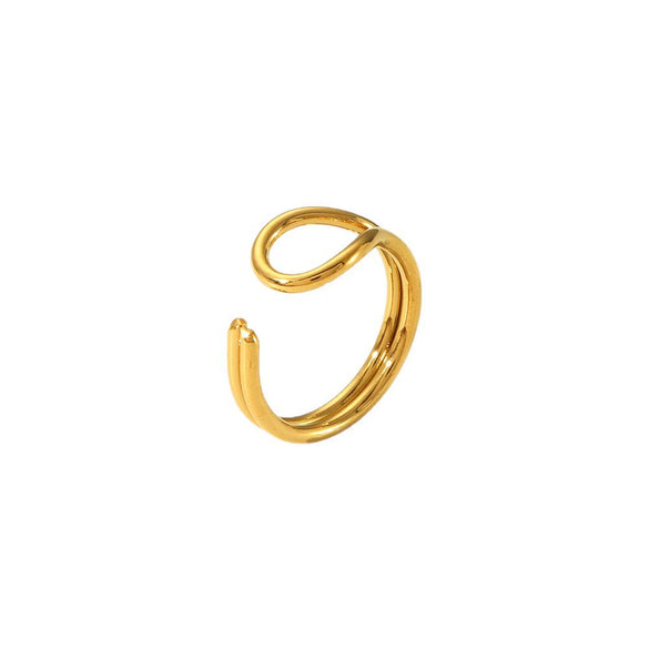 Wholesale Stainless Steel Bracelet With Geometric Style And Photosensitive Surface Pvd Furnace Real Gold Electroplated For Women