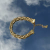 Wholesale Stainless Steel Braided Snake Bone Chain Bracelet Electroplated Unisex