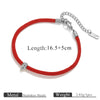 Wholesale Stainless Steel Bucket Lobster Buckle Thread Rope Bracelet With Tail Chain Electroplating Handmade Unisex Minimalist