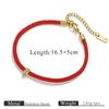 Wholesale Stainless Steel Bucket Lobster Buckle Thread Rope Bracelet With Tail Chain Electroplating Handmade Unisex Minimalist