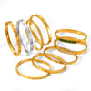 Wholesale Stainless Steel Buckle Bracelet Geometric Diamond Women's Fashion Allmatch
