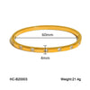Wholesale Stainless Steel Buckle Bracelet Geometric Diamond Women's Fashion Allmatch