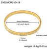 Wholesale Stainless Steel Buckle Bracelet With 5A Zircon Full Diamond Electroplated Fashionable And Geometric For Men And Women