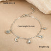 Wholesale Stainless Steel Butterfly Tassel Pendant Necklace With Geometric Pattern And Electroplating Design For Women
