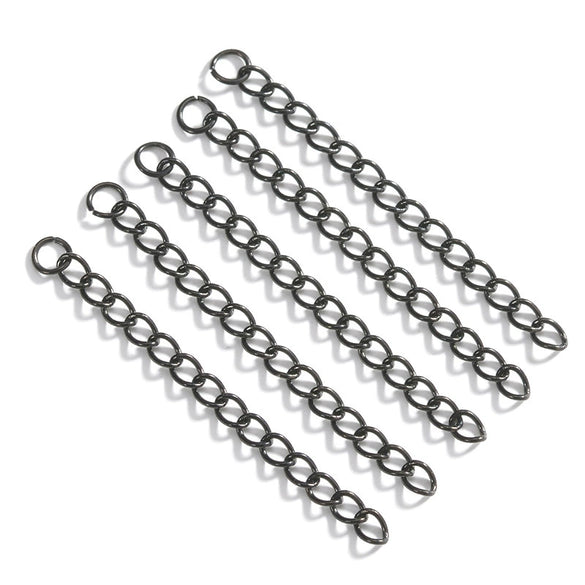 Wholesale Stainless Steel Chain Extension Necklace Bracelet Accessories With Electroplating Treatment