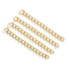 Wholesale Stainless Steel Chain Extension Necklace Bracelet Accessories With Electroplating Treatment