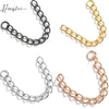 Wholesale Stainless Steel Chain Extension Necklace Bracelet Accessories With Electroplating Treatment