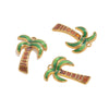 Wholesale Stainless Steel Coconut Tree Dripping Oil Style Jewelry Accessories Earrings Pendant