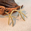 Wholesale Stainless Steel Coconut Tree Geometric Electroplated Earrings For Couples