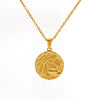 Wholesale 316L Stainless Steel Constellation Pendant Necklace With Electroplating And Cross Chain