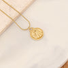 Wholesale Stainless Steel Constellation Pendant Necklace With Electroplating