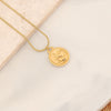 Wholesale Stainless Steel Constellation Pendant Necklace With Electroplating