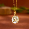 Wholesale Stainless Steel Constellation Pendant Necklace With Regular Chain Electroplated Unisex Style