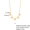 Wholesale Stainless Steel Crab Earrings Pendant Combination Set Women's Fashion Electroplated Jewelry