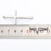 Wholesale Stainless Steel Cross Double Hole Connector Diy Bracelet Necklace Accessories With Electrolysis Process And Original Design