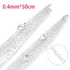 Wholesale Stainless Steel Cross O Shaped Chain Jewelry Accessories 18K Gold Plated Electroplated Handmade