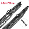 Wholesale Stainless Steel Cross O Shaped Chain Jewelry Accessories 18K Gold Plated Electroplated Handmade
